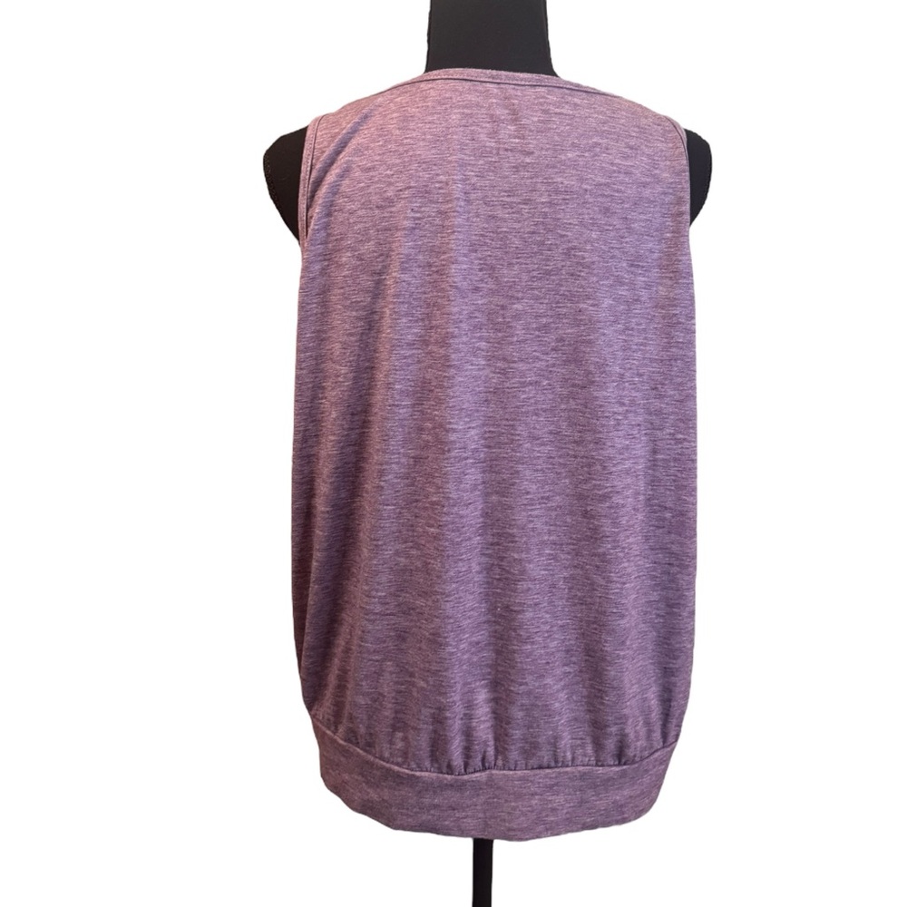 Womens purple tank top size L - Picture 4 of 8
